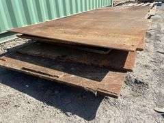 5x Sheet Plate Steel - approx 2400x1200
