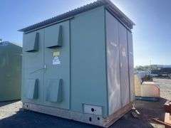 Gutted Power Plant Box - Storage Shed