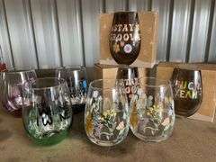 As new Glassware and Ceremic Cups