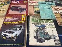 Large Collection Rare Early to Late Model Vehicle Workshop Manuals