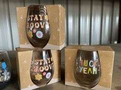 As new Glassware and Ceremic Cups