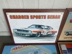 4x Timber Show Car Framed Prints
