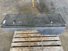 Utility Side Box and Contents inc Makita 18v Drill, Aerial and Assorted Tools