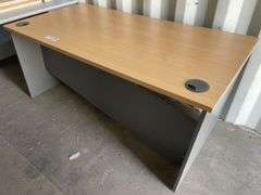 Qty Assorted Office Furniture, Tables and Kitchen Accessories