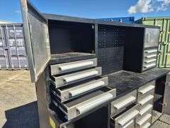 Large Metal Tool Cabinet