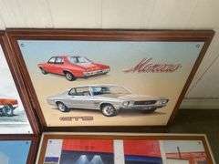 4x Timber Show Car Framed Prints