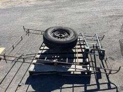 Steel Roof Rack, Trolley and 255/701R16 Wheel