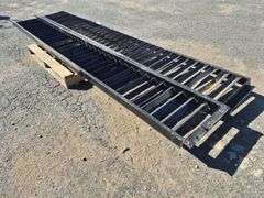 2x Steel Loading Ramps