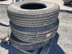 3x 11R22.5 Truck Tyres