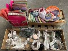 Glassware, Flatpack Boxes and Decorative String
