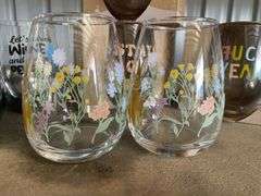 As new Glassware and Ceremic Cups