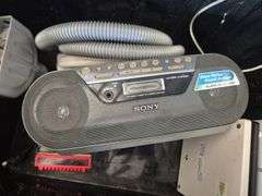 Vacuum Cleaner, RMS Speaker, Kitchen Scales & CD Cassette Recorder