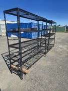 2x Storage Shelves