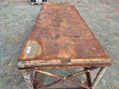 Mobile Steel Workbench - 920x2450x820mmH