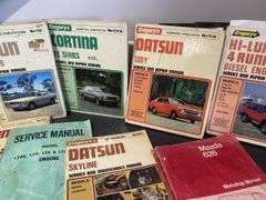Large Collection Rare Early to Late Model Vehicle Workshop Manuals
