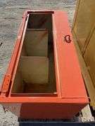 Orange Steel Cabinet - 1000x450x500mmD