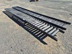 2x Steel Loading Ramps