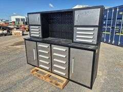 Large Metal Tool Cabinet