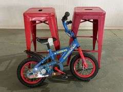 Bar Stools and Thomas Push Bike