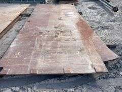 2x Sheets Steel Plate - approx 3.5mx1.8mx20mm