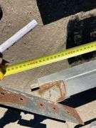Qty Steel Posts and Mesh Fencing
