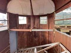 2 Horse Straight Load Float - unfinished project