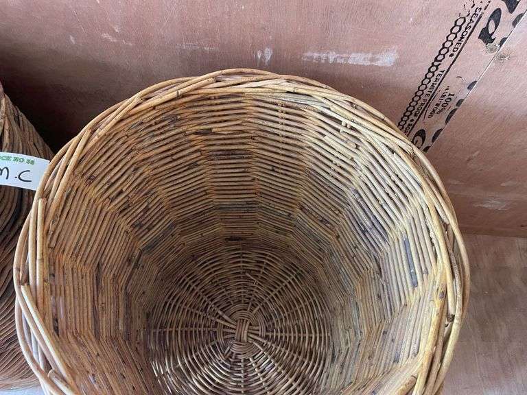 Cane Laundry Baskets