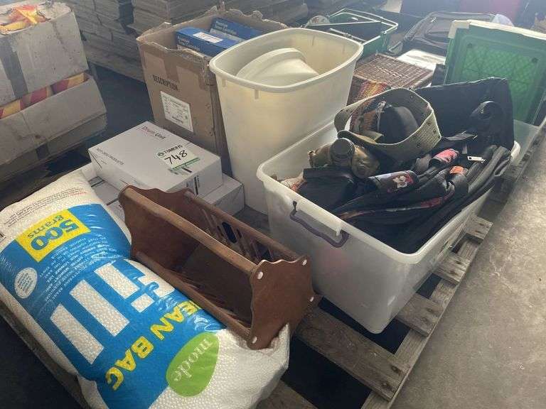 Pallet inc Beans, Toner Cartridges, Bin etc