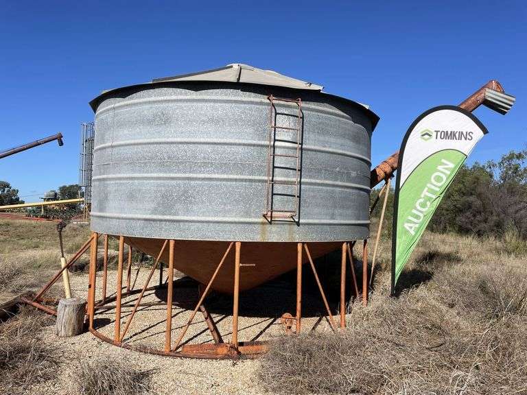 Sherwell 25T Portable  Grain Silo
