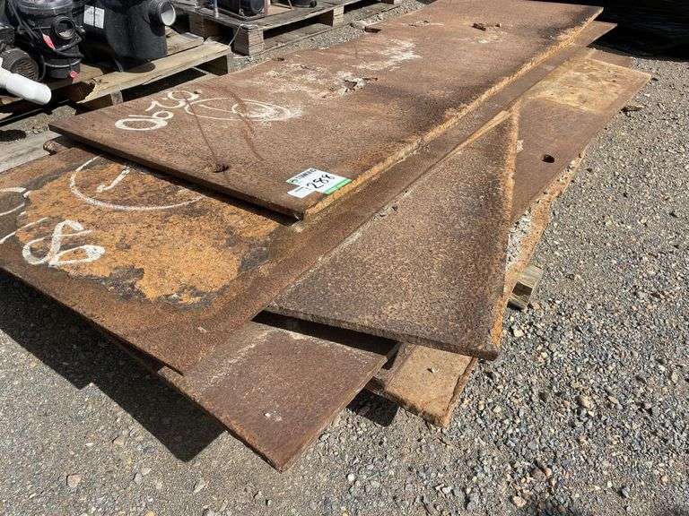 5x Steel Plate approx 800mm x 2400mm