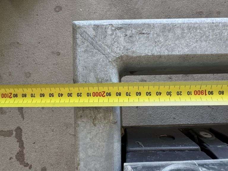 Galvanised Frame Signage Board - 2025mm x 1500mm