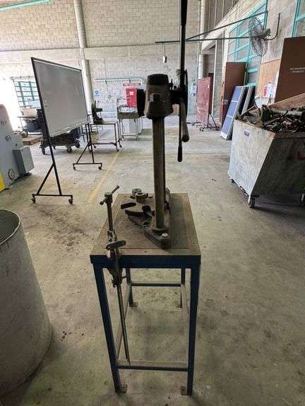Manual Hand Press on Stand