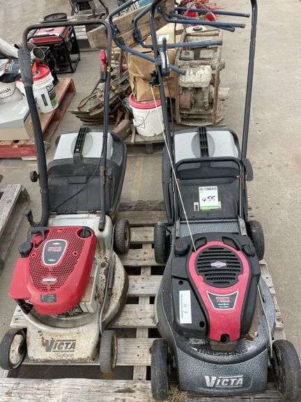 2x Push Mowers