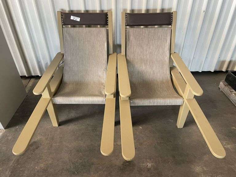 2x Squatters Chairs