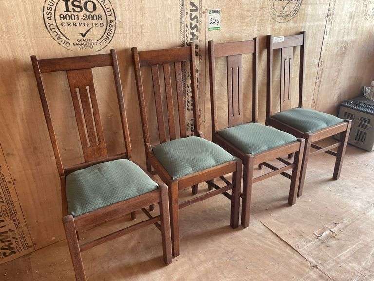 Silky Oak Dining Chairs