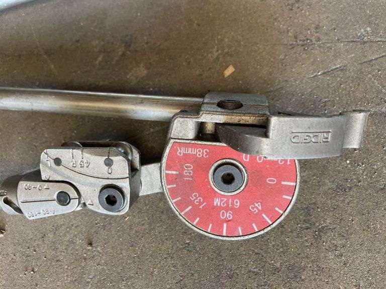 Rigid 12mm OD 38mmR and 10mm OD 24mmR Pipe Benders