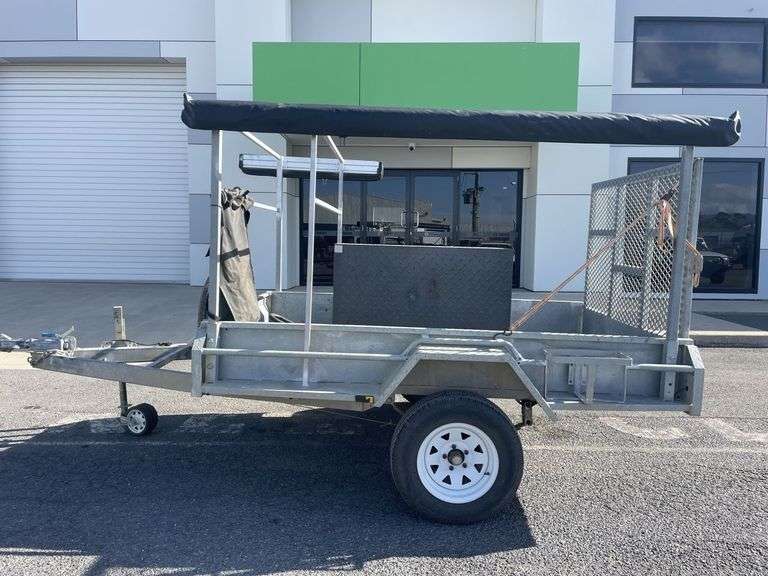 8x5 Off-Road Heavy Duty Galvanised Ramp Trailer