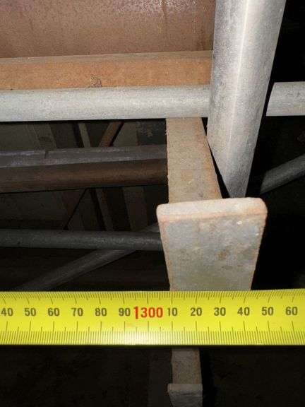 Steel Storage Rack and Contents 1340mm x 2060mm