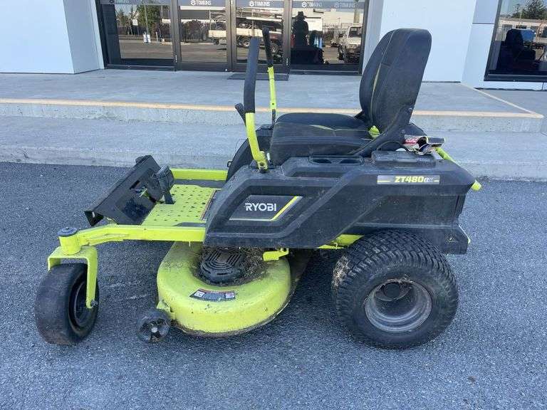 2021 Ryobi ZT480ex  Electric Zero Turn Mower & Charger