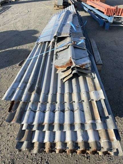 Qty Roofing Iron Off Cuts - Various Lengths