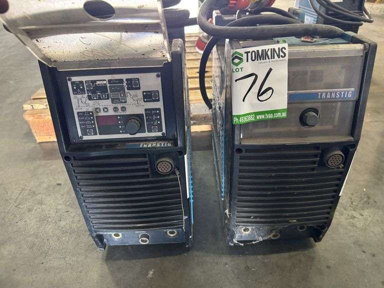 2x CIGWELD Transtig 300AC/DC Welder