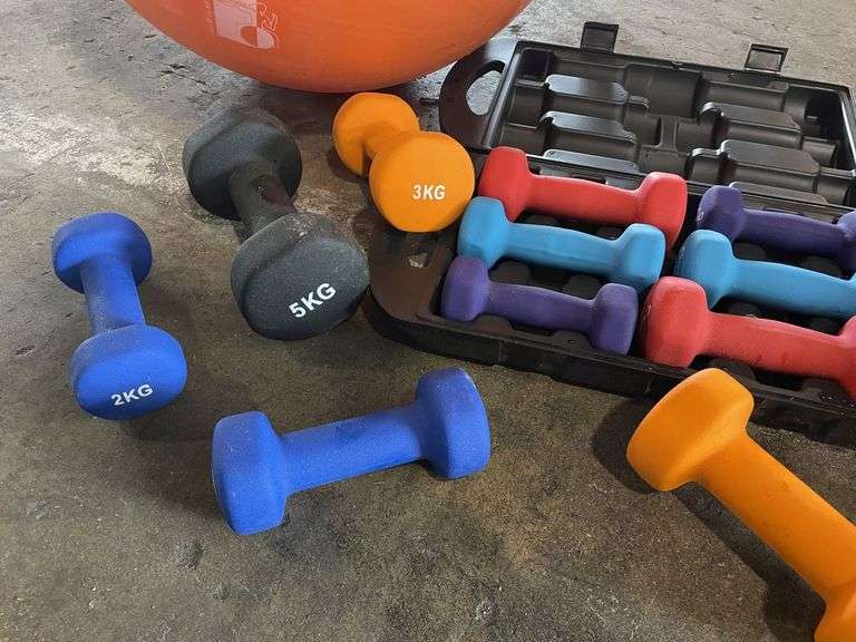 Exercise Equipment inc Weights (1-5kg)