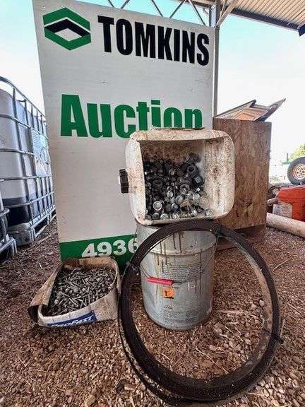 Assorted Roofing Screws, bolts and fixings