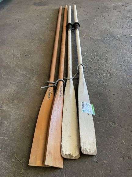2x Pairs Timber Oars