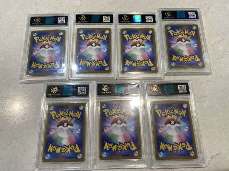 Quantity of Graded Pokémon Cards