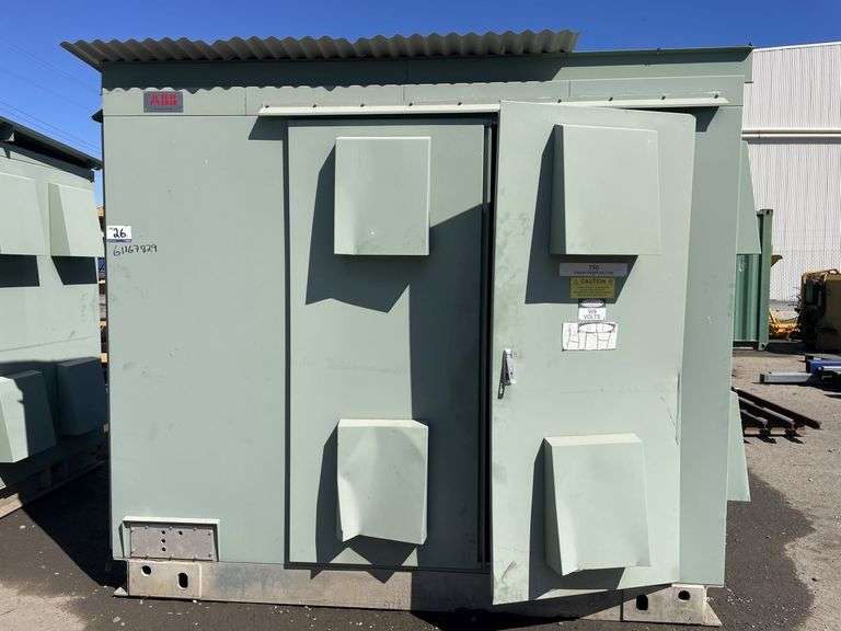 Gutted Power Plant Box - Storage Shed
