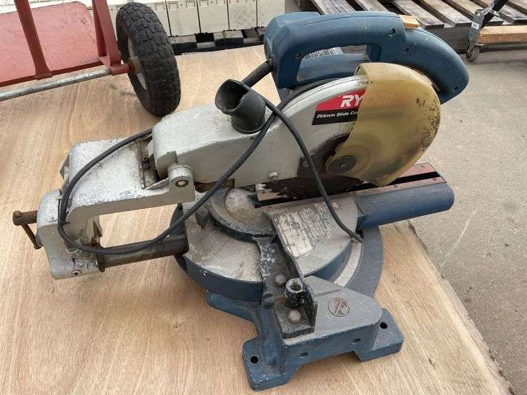 Mitresaw and trolley