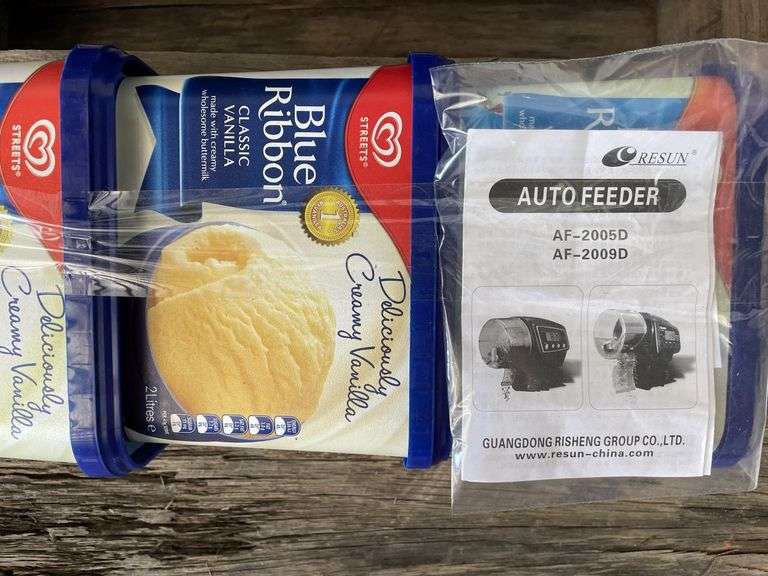 Pallet Computer Gear, Suitcase, Bellini Microwave and Auto Feeder