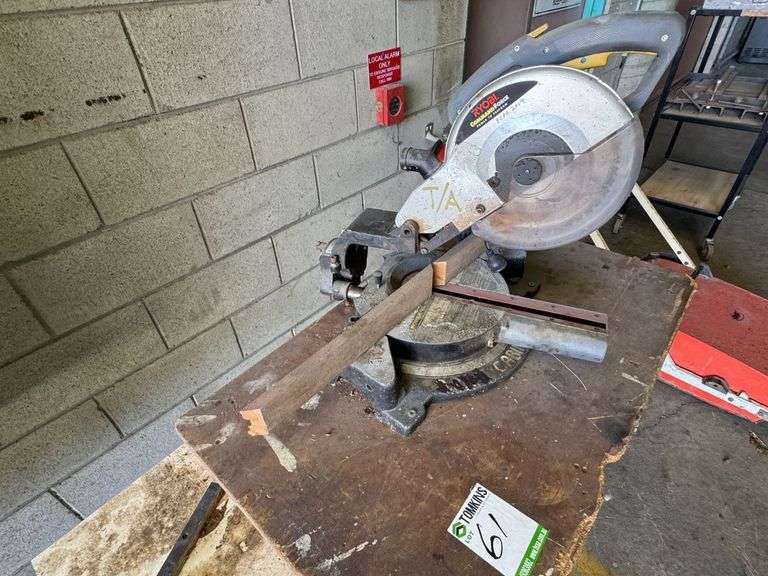 Timber Stand with Ryobi Mitre Saw
