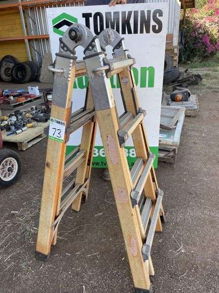 Gorilla Fibreglass Collapsible Ladder